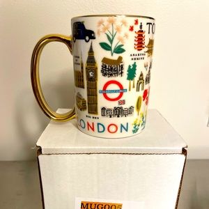 Rifle Paper Co. ‘Bon Voyage’ porcelain mug. NWT. Ships in box.